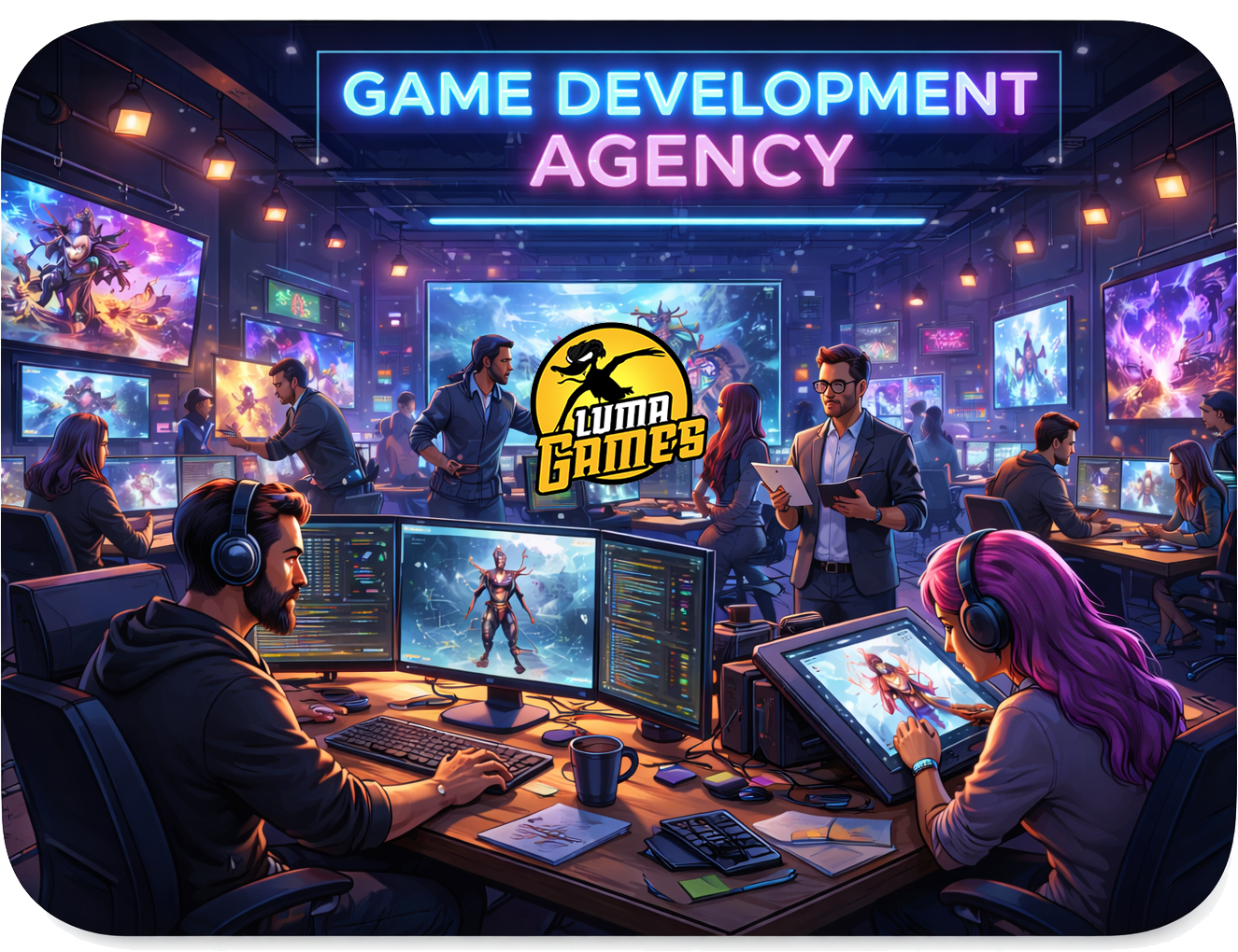 Luma game development